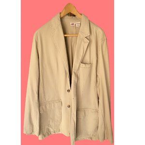 Khaki Blazer 42/44 -Large